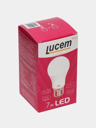 Светодиодная лампа Lucem 6500K E27 LED, фото