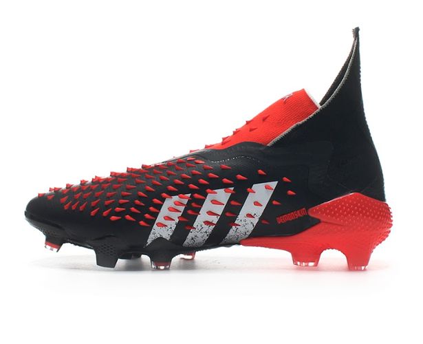 Футбольные бутсы Adidas Predator Freak Lux Copy, Черный-красный, фото № 27