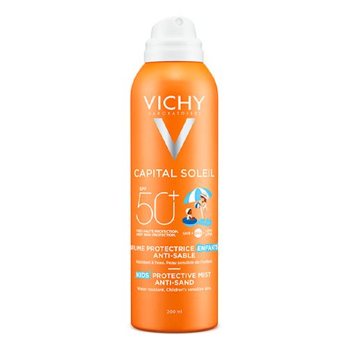 Bolalar uchun qumga qarshi purkagich Vichy Capital Soleil SPF 50+, 200 ml