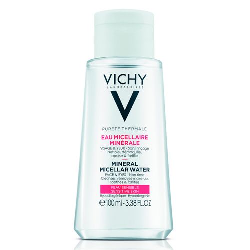 Mineralli misellar suvi, nozik teri uchun Vichy Purete Thermale, 100 ml