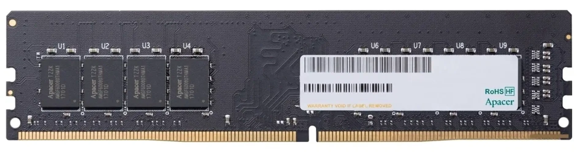 Оперативная память Apacer EL.08G2V.GNH DDR4 | 8 GB | 2666 МГц, O'zbekistonda