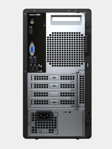 Системный блок DELL Vostro Desktop 3888 |Intel Core i3-10100|DDR4 16 GB |SSD 1 TB|HDD 1 TB, в Узбекистане