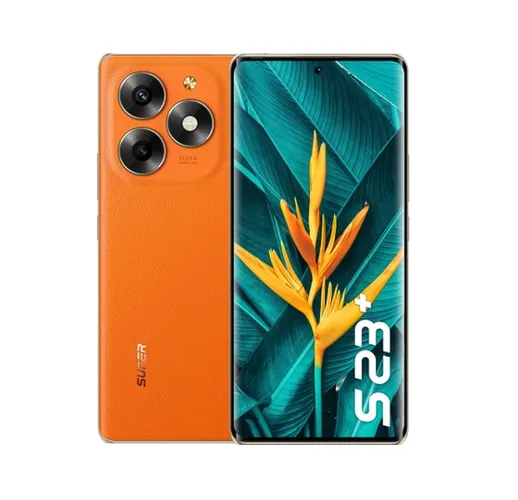 Смартфон ITEL S23+ (Наушники Earphones ITEL T1 Neo в подарок), Оранжевый, 8/256 GB, купить недорого