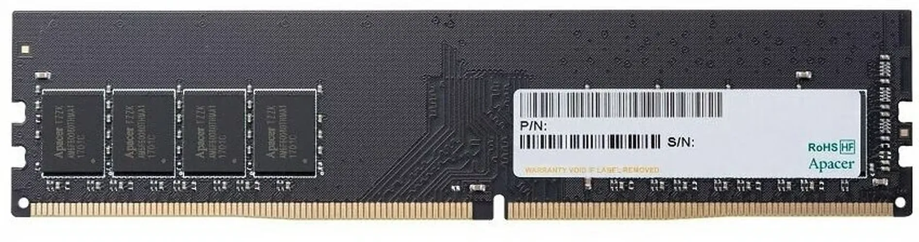 Оперативная память Apacer EL.08G2V.GNH DDR4 | 8 GB | 2666 МГц