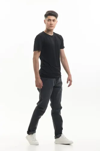 Мужские джинсы Rumino Jeans Straight RJ-2016, Темно-серый, фото № 22