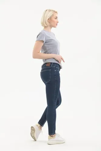 Женские джинсы Rumino Jeans Skinny KJ-32, Темно-синий, фото № 17