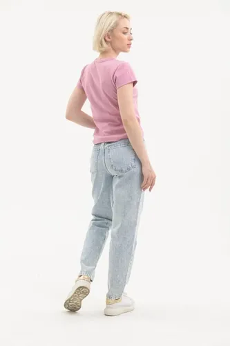 Женские джинсы Rumino Jeans Straight KJ-26, Светло-голубой, фото № 35