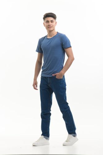 Мужские джинсы Rumino Jeans Straight KJ-08, Синий