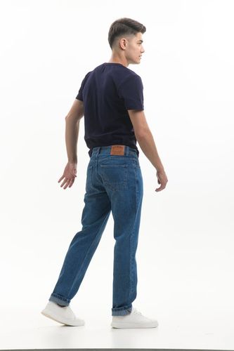 Erkaklar uchun jinsi shim Rumino Jeans Straight RJ-2011, Moviy, foto