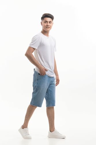 Мужские шорты Rumino Jeans RJ-2028, Светло-голубой, фото № 23