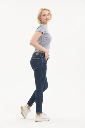 Женские джинсы Rumino Jeans Skinny KJ-32, Темно-синий, фото № 10