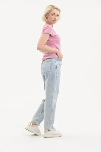 Женские джинсы Rumino Jeans Straight KJ-26, Светло-голубой, фото № 11