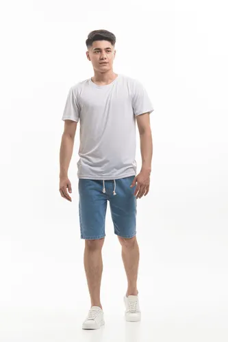 Мужские шорты Rumino Jeans RJ-2150, Голубой, купить недорого