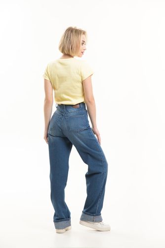 Женские джинсы Rumino Jeans Wide Leg RJ-20126, Светло-голубой, фото № 10