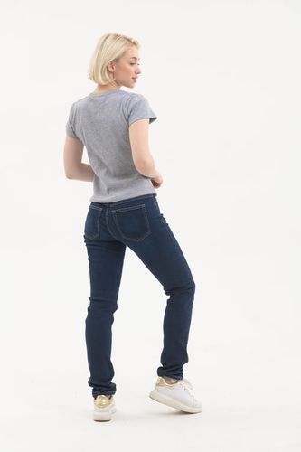 Женские джинсы Rumino Jeans Skinny KJ-31, Темно-синий, фото № 18