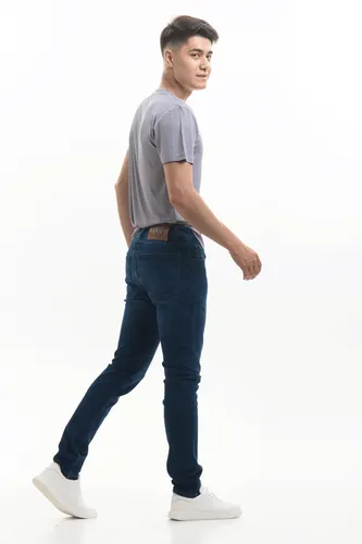Мужские джинсы Rumino Jeans Straight KJ-17, Синий, фото № 11