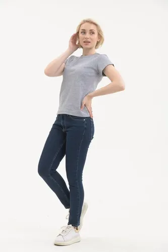 Женские джинсы Rumino Jeans Skinny KJ-32, Темно-синий, фото № 15