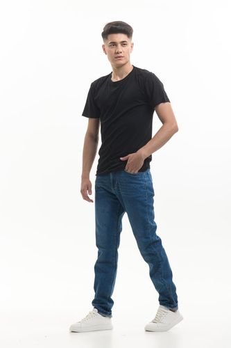 Erkaklar uchun jinsi shim Rumino Jeans Straight RJ-2012, Ko'k