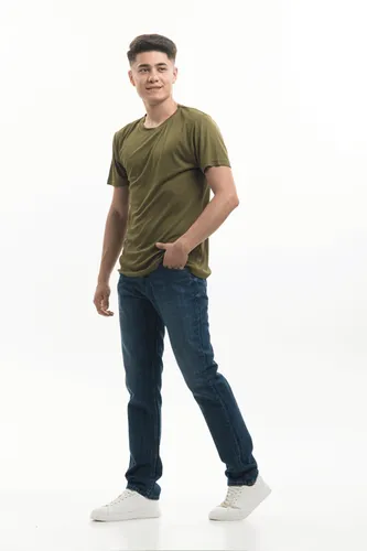 Мужские джинсы Rumino Jeans Straight KJ-13, Темно-синий, фото № 12