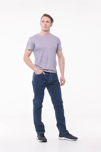 Мужские джинсы Rumino Jeans Straight RJ-002, Темно-синий, фото № 13