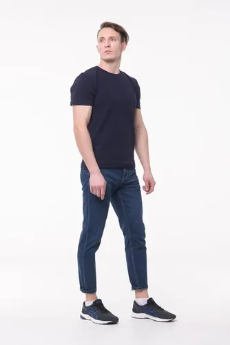 Мужские джинсы Rumino Jeans Carrot Fit RJ-2275, Темно-синий, O'zbekistonda