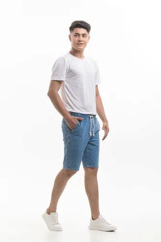Мужские шорты Rumino Jeans RJ-2150, Голубой