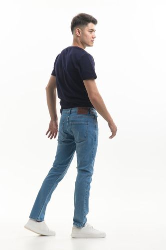Erkaklar uchun jinsi shim Rumino Jeans Straight RJ-2025, Moviy, arzon
