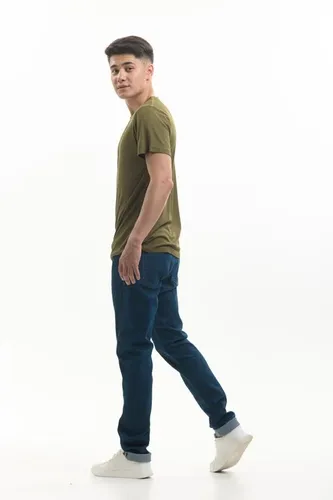 Erkaklar uchun jinsi shim Rumino Jeans Tapered Straight KJ-06, To'q-ko'k, фото № 11