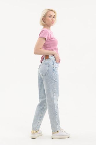 Женские джинсы Rumino Jeans Straight KJ-26, Светло-голубой