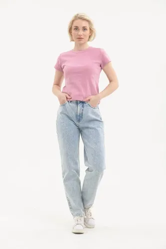 Женские джинсы Rumino Jeans Straight KJ-26, Светло-голубой, фото № 30