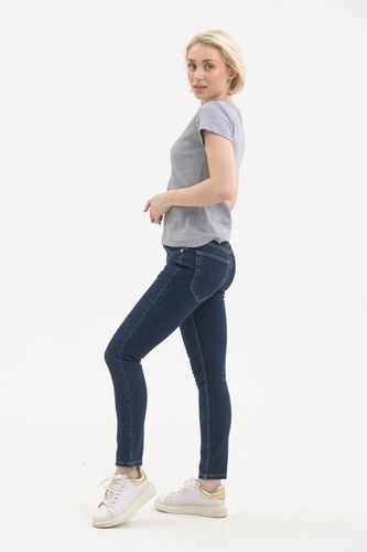 Женские джинсы Rumino Jeans Skinny KJ-32, Темно-синий, O'zbekistonda