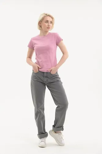 Женские джинсы Rumino Jeans Straight KJ-29, Серый, фото № 15