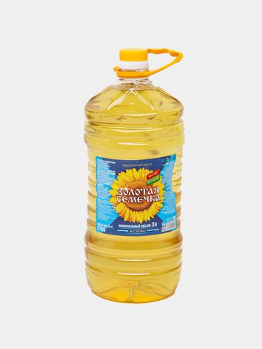 Kungaboqar yog'i Золотая семечка, 3 l