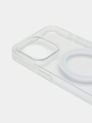 Shaffof, silikon g'ilof MagSafe  Apple iPhone 15 pro Max, animatsiya bilan, купить недорого