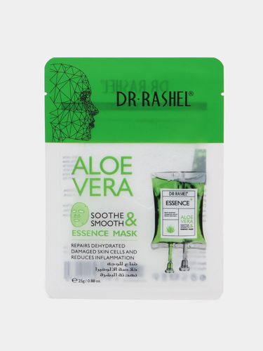 Маска для лица Dr.Rashel Aloe vera soothe & smooth essence, 25 мл