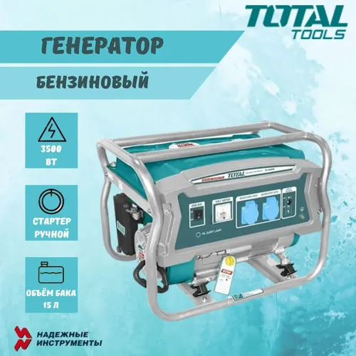 Benzinli generator Total TP135006, купить недорого