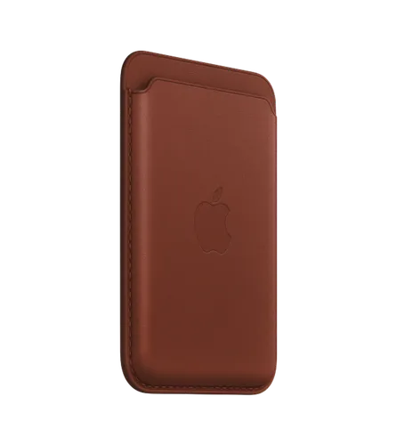 Кошелек Apple iPhone Leather Wallet with MagSafe 2nd Gen, Umber