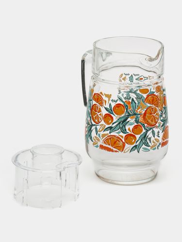 Питьевой набор графин Luminarc V1435, 6 шт, Оранжевый, купить недорого