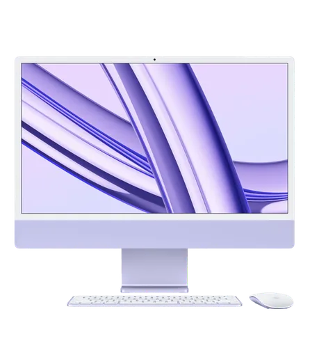 Моноблок Apple iMac |M3|SSD 256 GB|DDR 4 8 GB|24", Purple