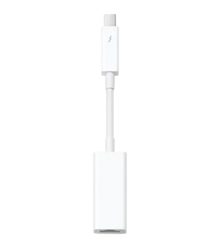 Переходник Apple Thunderbolt to Gigabit Ethernet, White