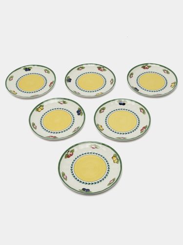 Набор керамических тарелок IMP9008, 6 шт