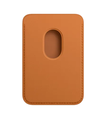 Кошелек Apple iPhone Leather Wallet with MagSafe 2nd Gen, Golden Brown, купить недорого