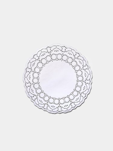 Салфетки бумажные ажурные для сервировки и декора VCNW_23, 250 шт, Белый, купить недорого