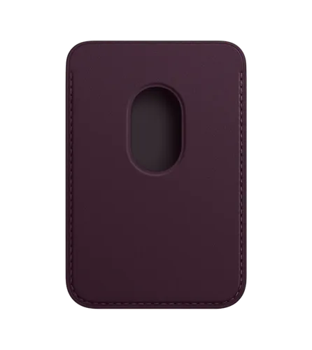 Кошелек Apple iPhone Leather Wallet with MagSafe 2nd Gen, Dark Cherry