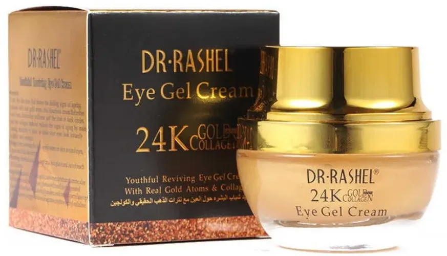 Гель крем вокруг глаз Dr.Rashel 24k Gold collagen, 80 мл