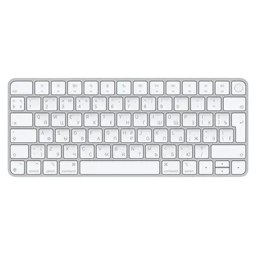 Клавиатура Apple Magic Keyboard with Touch ID Russian, Silver