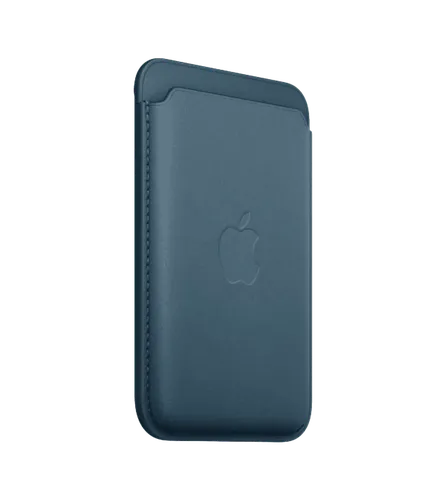 Кошелек iPhone FineWoven Wallet with MagSafe, Pacific Blue, купить недорого