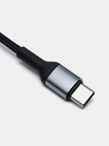 Кабель зарядный USB, Type-C, Lightning, для Samsung и RedMi 1 м