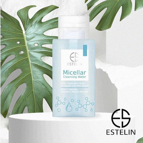 Мицеллярная очищающая вода  Estelin Micellar with hyaluronic acid, 300 мл