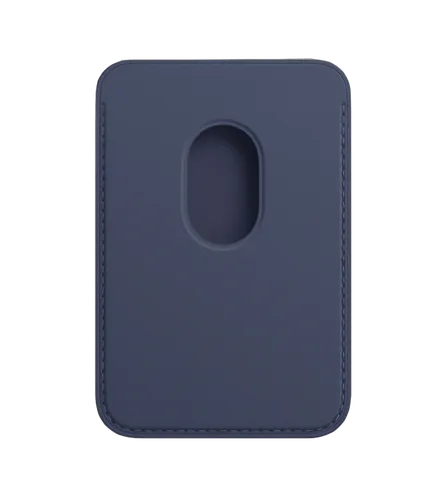 Кошелек Apple iPhone Leather Wallet, Blue, купить недорого
